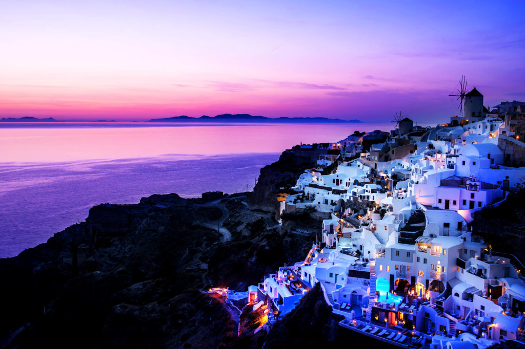 Destination wedding venues in Santorini